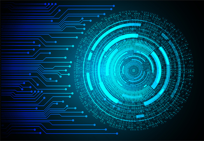 赛博电路未来技术背景