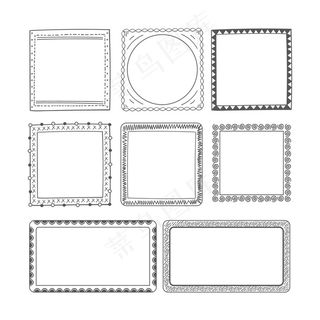 手绘装饰框系列