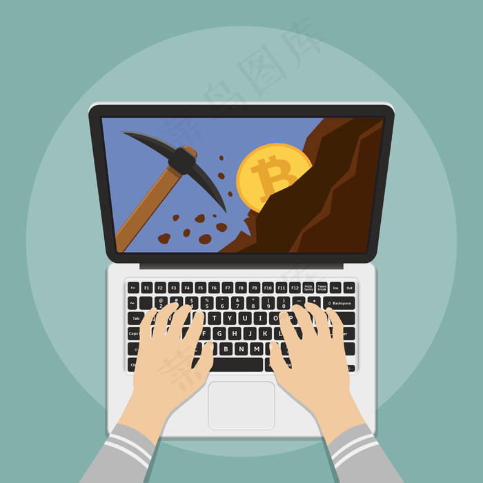 从笔记本电脑中挖掘比特币