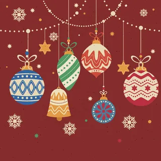 装饰性圣诞球成分