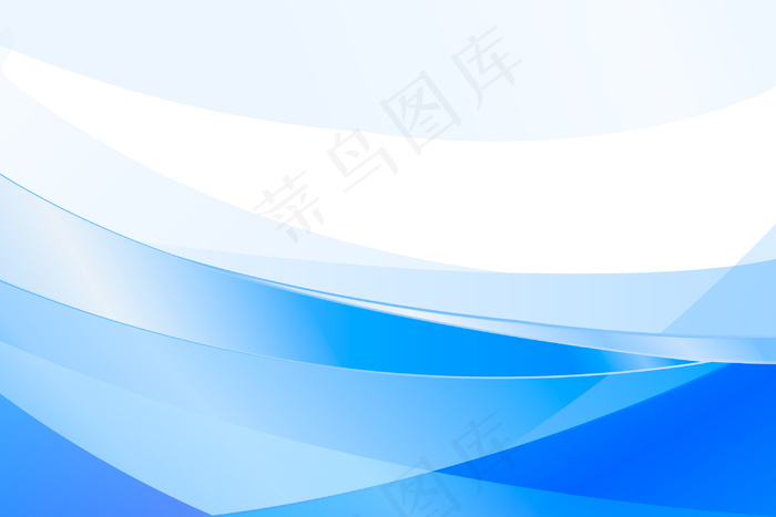 蓝色渐变波浪背景eps,ai矢量模版下载