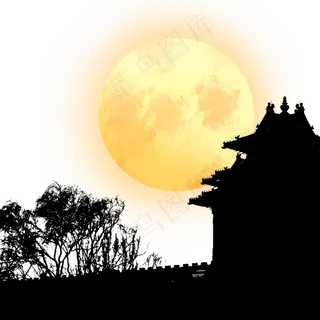 中秋节故宫角楼赏月 中秋节故宫角楼赏月