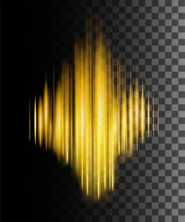 抽象效果声波图