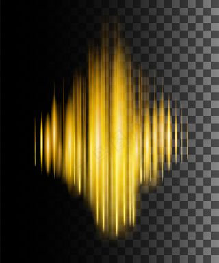 抽象效果声波图