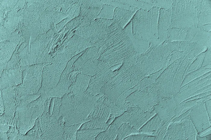 蓝色漆粗糙墙面