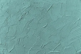 蓝色漆粗糙墙面