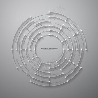 技术与未来抽象背景