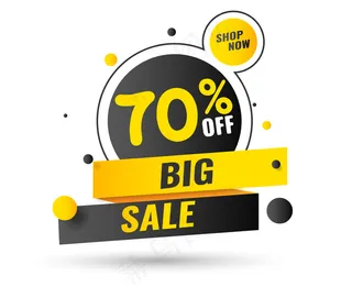 减价，本周末特价商品标签，最高七折。