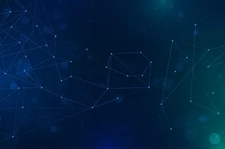 梯度网络连接背景