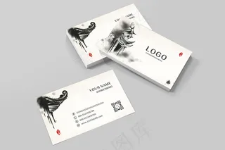 时尚大气创意名片设计