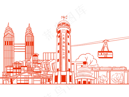 国庆节建筑重庆