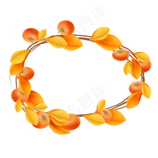 秋天橘子提示框