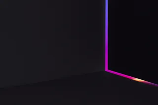 具有抽象霓虹灯效果的美学背景