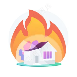 火灾保险抽象概念说明。火灾财产保险、意外经济损失、财产保护、标准保单、损坏保险、国家服务