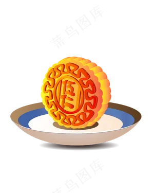 黄色的月饼