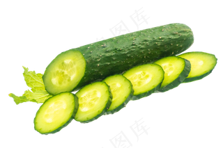 新鲜切片黄瓜
