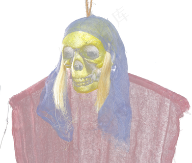 可怕的妖魔鬼怪骷髅头