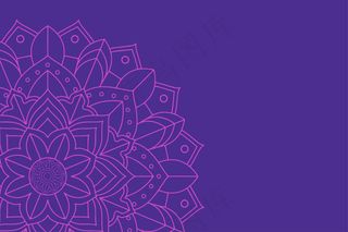 曼陀罗设计背景