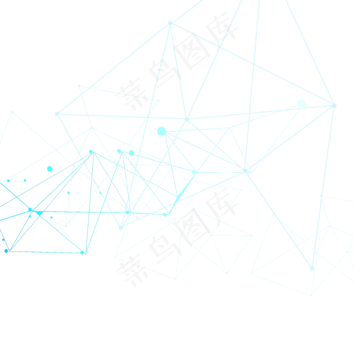 简约科技点线图案元素,免抠元素
