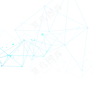 简约科技点线图案元素,免抠元素