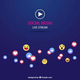 流媒体直播背景