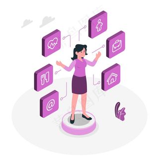 个人资料 概念图