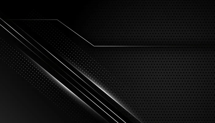 深黑色背景与银色线条eps,ai矢量模版下载