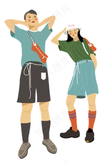 七夕情人节的甜蜜情侣