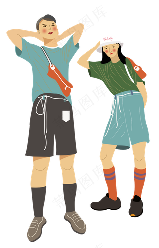 七夕情人节的甜蜜情侣