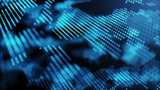 抽象多边形空间低多边形暗背景