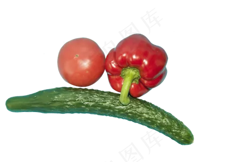 新鲜美味蔬菜番茄辣椒黄瓜