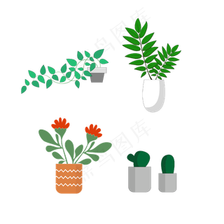 教室教师节办公桌盆栽花草