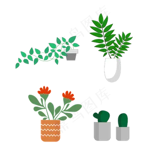 教室教师节办公桌盆栽花草