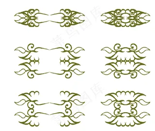 花纹  底纹  边框 