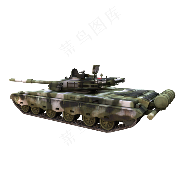 C4D仿真坦克武器(2000*2000px 300 dpi )