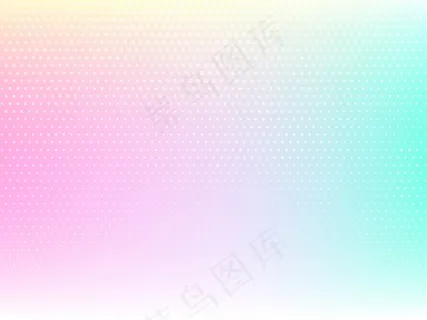 装饰性彩色背景与半色调设计