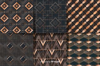 几何豪华图案套装