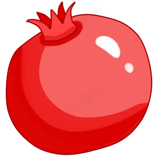 卡通水果石榴系列七