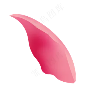 七夕情人节粉红色花瓣