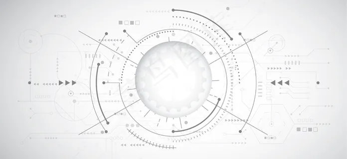 抽象三维设计背景与技术