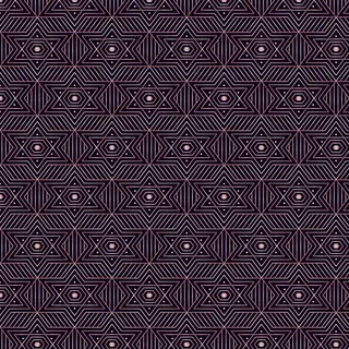 装饰艺术之星无缝图案