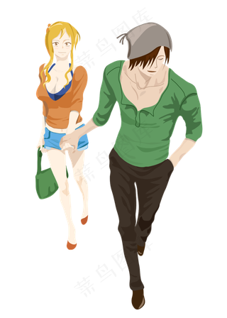 七夕情人节情侣