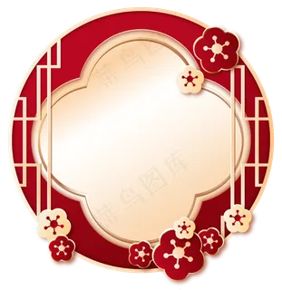 新年立体国潮窗户