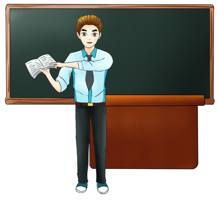 教师节我的老师学生黑板讲课师资