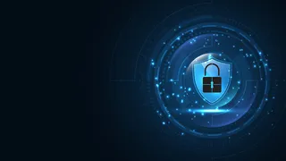 挂锁安全网络数字概念保护系统