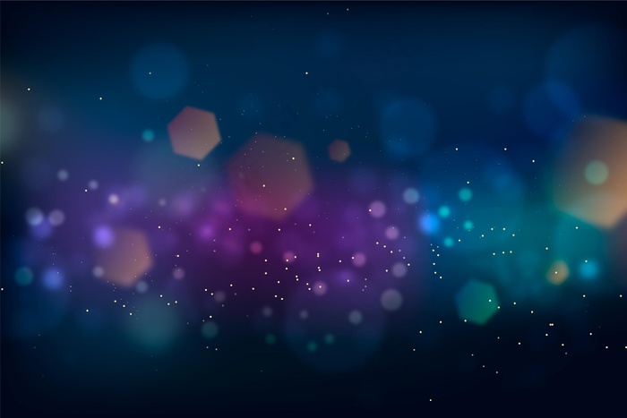 逼真的散景背景