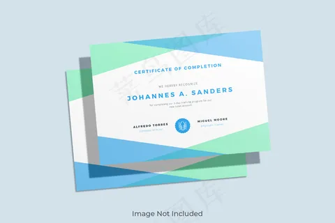 优雅证书模型样机