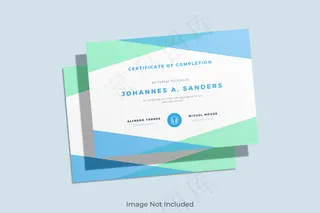 优雅证书模型样机