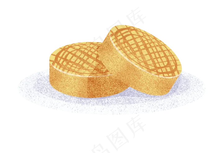 五仁月饼(3508X2480(DPI:300))psd模版下载