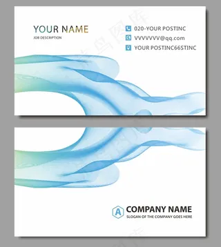 时尚大气创意名片设计